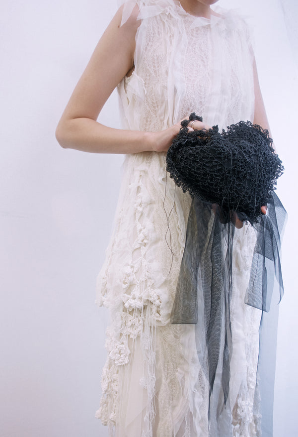 'Unconditional Love' Crochet Heart Bag