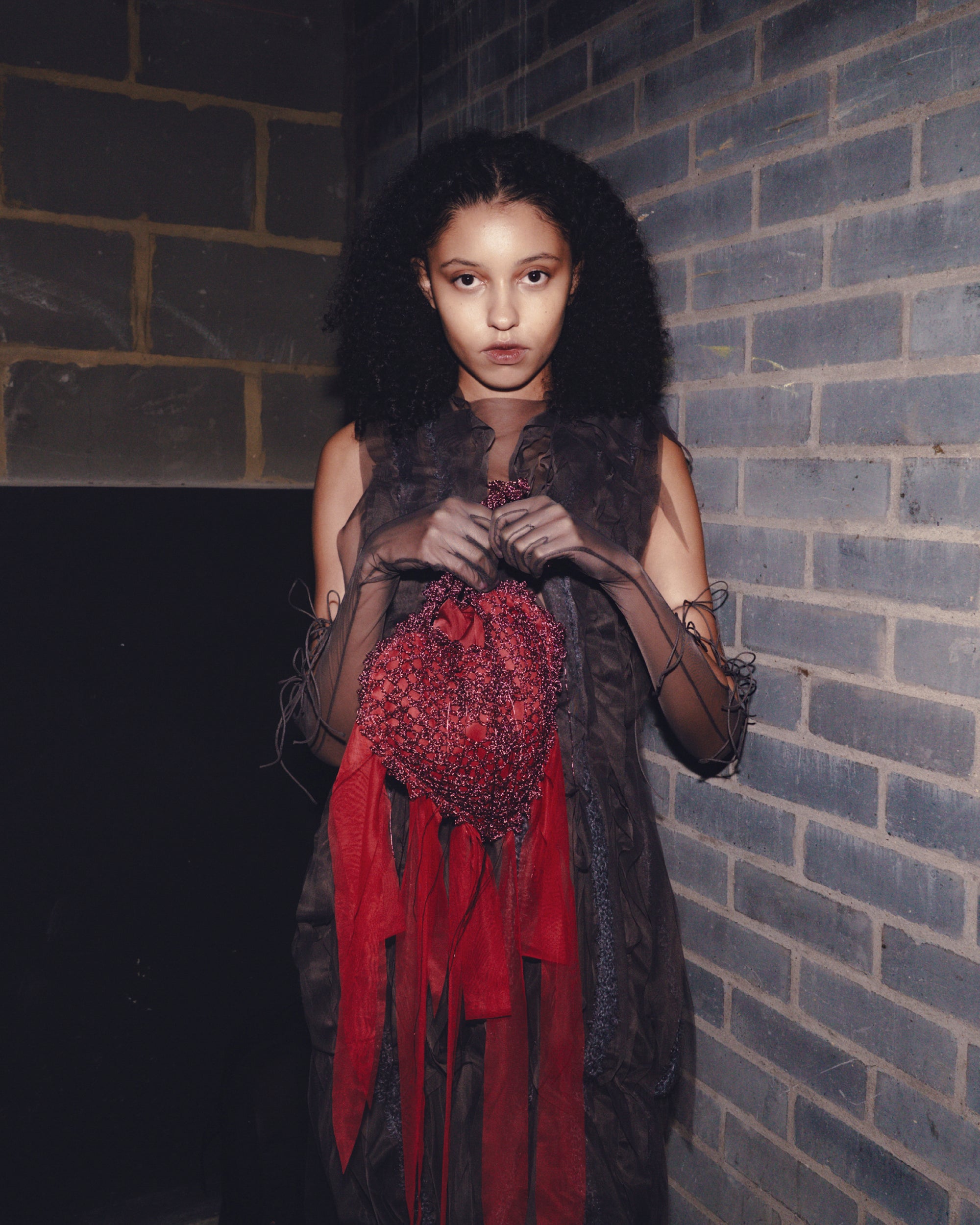 'Unconditional Love' Crochet Heart Bag